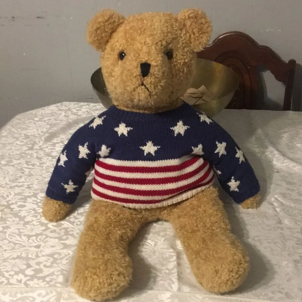Vintage 1991 TY Patriot Bear